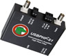 USBPHP-S1 software controlled 4-pole Butterworth or Bessel high pass filter with variable gain instrumentation amplifier.